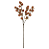 Planta Artificial Galho Sementes X23 (laranja outono) 77cm - Imagem 1