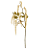 Planta Artificial Galho Sementes X8 (creme outono) 75cm - Imagem 1