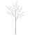 Planta Artificial Galho Alecrim Aramado C/Print PLT X12 (off white) 1,03m - Imagem 1