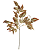 Planta Artificial Galho Folha X12 (marrom outono 2T) 64cm - Imagem 1
