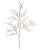 Planta Artificial Galho Nevado (branco) 80cm - Imagem 1