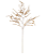 Planta Artificial Galho Hidrila Aramado C/Print PLT X37 (ocre) 1,1m - Imagem 1