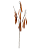 Planta Artificial Galho Sementes Silicone X13 (marrom) 1,1m - Imagem 1