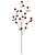 Planta Artificial Galho Fruta X16 (vermelho) 85cm - Imagem 2