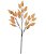 Planta Artificial Galho Folha Eva X20 (ocre) 1m - Imagem 1