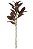 Planta Artificial Galho Ficus Elastica Real Toque X29 (purpura) 1,05m - Imagem 1
