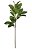 Planta Artificial Galho Magnolia Real Toque X29 (verde) 1,05m - Imagem 1