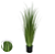 Planta Artificial Folhagem Grass C/Pote (verde) 90cm - Imagem 1
