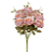 Buquê Artificial Rosa Hortensia C/Proteção UV X9 (rosa outono) 48cm - Imagem 1