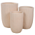 Vaso Fibrocimento C/3 UNI (bege) 63cm - Imagem 1