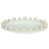 Centro De Mesa Decor Ceramica Balls (branco bege) 7X39X28cm - Imagem 1