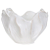 Centro De Mesa Decor Ceramica Organico (off white) 18cm 25,5d - Imagem 1