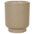 Vaso Polipropileno Roterdao (areia) 30X26cm - Imagem 1