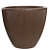 Vaso Polipropileno Terrassa (tabaco) 33X40cm - Imagem 1