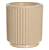 Vaso Polipropileno Terrassa (areia) 22X20cm - Imagem 1