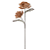 Planta Artificial Haster Flor Eva X2 (ocre) 93cm - Imagem 1