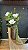 Arranjo Magnolia Eucalipto Vaso Marrom Tamanho G 80cm - Imagem 1