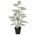 Planta Artificial Arvore Caladium C/Pote Real Toque X19 (branco verde) 53cm - Imagem 1