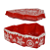 Caixa Arvore Decorativa 21X19X9cm (vermelho brnco) - Imagem 2