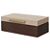Caixa Decorativa Mdf Revestimento Pu (bege dourado) 7X20X10cm - Imagem 1