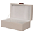 Caixa Decorativa Mdf Com Revest Pu (off white) 20X12X8,5cm - Imagem 2