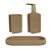 Kit Para Banheiro Poliresina 240ml C/3 Peças (Terracota) - Imagem 2