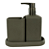 Kit Para Banheiro Poliresina 240ml C/3 Peças (verde) - Imagem 1