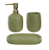 Kit Para Banheiro Cimento 190ml C/3 Peças Verde - Imagem 2