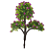 Planta Artificial Arvore Bonsai C/Flor Plastico X73 (beaty) 25cm - Imagem 1