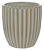 Vaso Ceramica (bege) 12cm - Imagem 1