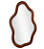 Espelho Decor Madeira Organico (marrom) 85X50X2,5cm - Imagem 1
