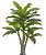 Planta Árvore Artificial Palmeira Real Toque Verde 2 Tons 1,67m - Imagem 1