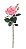 Haste de Rosa Real Toque Grace X4 Cor Rosa 68cm - Imagem 1