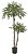 Planta Artificial A.Mini Folha Real Toque C/Pote X2700 (1,8m) - Imagem 1