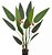 Planta Árvore Artificial Estrelícia Com Flor Verde 1,25m - Imagem 1