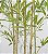 Planta Árvore Artificial Bambu Verde 1,5m - Imagem 2