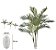 Planta Árvore Artificial Palmeira Areca Real Toque Verde 90cm - Imagem 2
