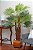 Planta Árvore Artificial Palmeira Leque Real Toque Verde 1,7m - Imagem 4