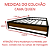 Cama box de Ferro Giovana Queen 1,58x1,98 com 20cm do chão - Imagem 3