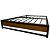 Cama box de Ferro Giovana Super King Size com 20cm do chão 1,93x2,03 - Imagem 4