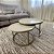 Duo de Mesas de Centro Kira Com MDF OffWhite - Imagem 2