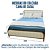 Cama Dourada com Cabeceira Estofada Casal 1,38x1,88 - Imagem 3