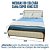 Cama de Ferro Dourado com Cabeceira Estofada Super King 1,93x2,03 - Imagem 3