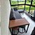 Kit Sofá de Ferro Maite com Chaise e Mesa lateral - Imagem 2