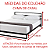 Cama de Ferro Fiorela de Casal 1,38x1,88 com 20cm do Chão - Imagem 3