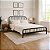 Cama de Ferro Diana Tamanho King Size 1,86x1,98 - Imagem 1