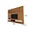 Painel Ripado Para TV até 85 Polegadas Versátil 2.2×2.2 Com Nicho Nature/Off White – Giga Móveis Nature/Off White - Imagem 2