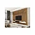 Painel Ripado Para TV até 85 Polegadas Versátil 2.2×2.2 Com Nicho Nature/Off White – Giga Móveis Nature/Off White - Imagem 1