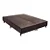 BASE QUEEN 1,58X1,98X30CM - MARROM NOBUCK - Imagem 1