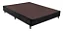 BASE CASAL  1,38X1,88X30CM - PRETO NOBUCK - Imagem 1